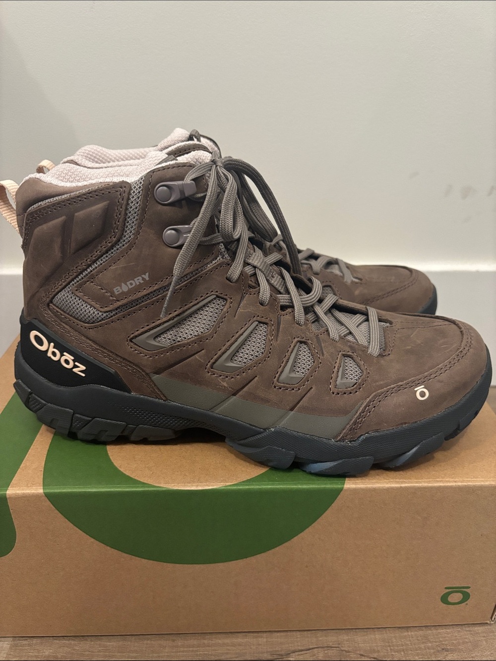 Oboz Women's sawtooth x mid b dry waterproof eagle size 9.5 New with box
